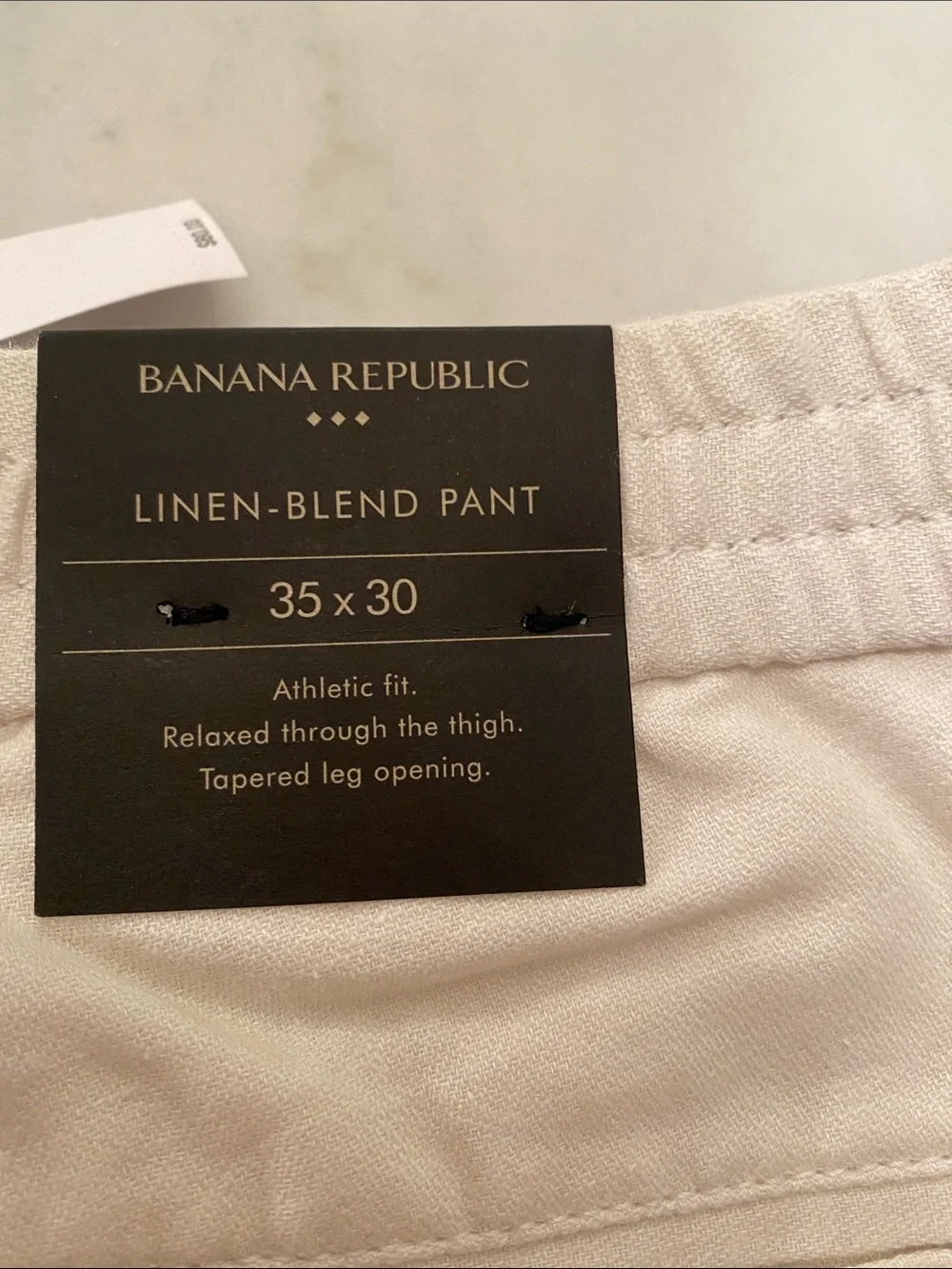 Banana Republic Cream/Tan Men’s Pants